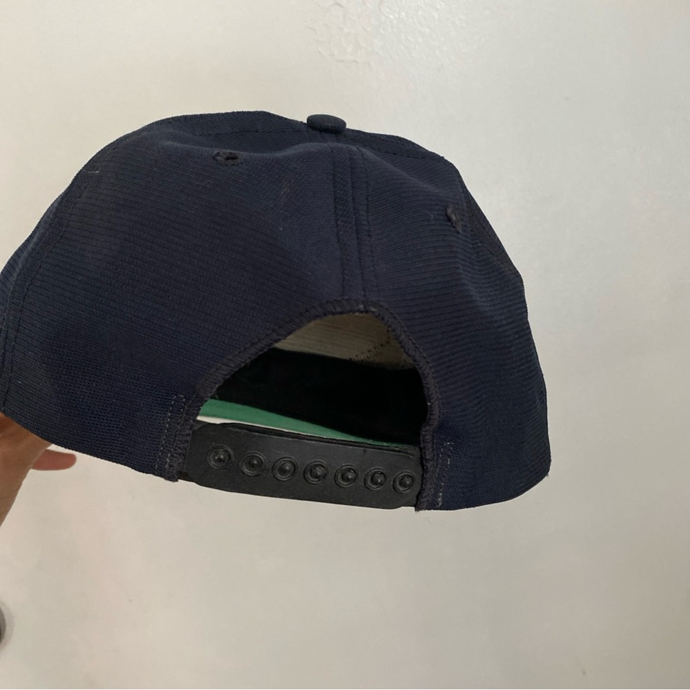 Vintage 80s 90s USS Antietam (CG-54) New Era Snapback Hat Cap made in USA Cobra - Picture 6 of 6